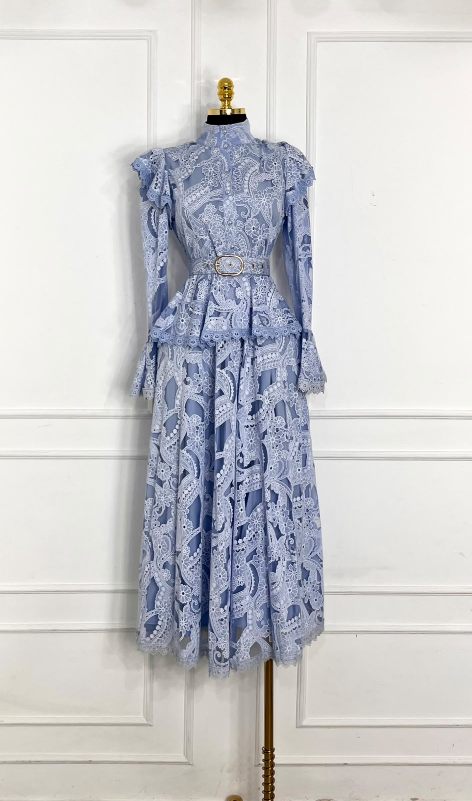 Vestido celeste