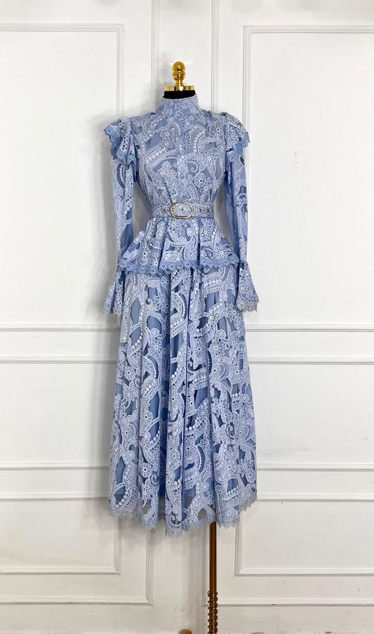 Vestido celeste