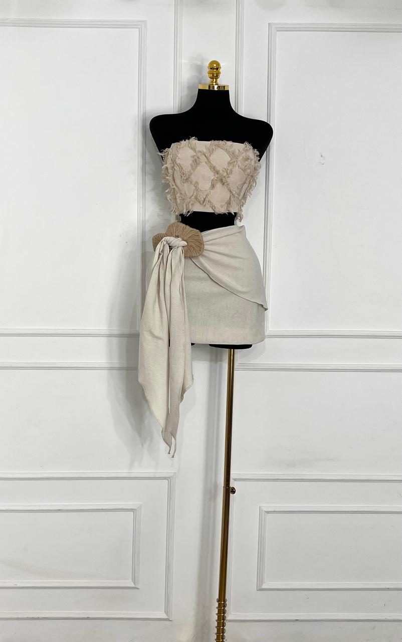 Set falda blusa