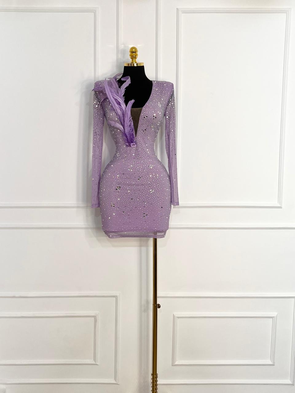 Vestido lila